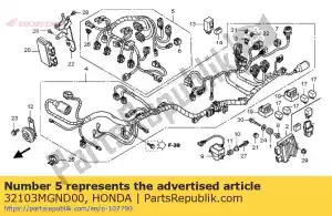 Honda 32103MGND00 wi?zka pomocnicza, wtryskiwacz - Dół