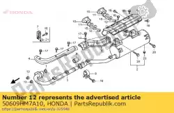 Tutaj możesz zamówić ko? Nierz, t? Umik od Honda , z numerem części 50609HM7A10: