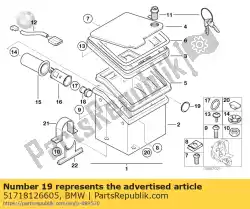 Here you can order the blind plug from BMW, with part number 51718126605: