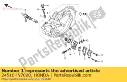 Ici, vous pouvez commander le aucune description disponible pour le moment auprès de Honda , avec le numéro de pièce 24510HN7000: