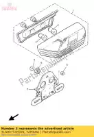 31A84751E000, Yamaha, support, licence yamaha xj xjf 900, Nouveau