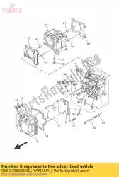 Ici, vous pouvez commander le boulon, goujon 3 auprès de Yamaha , avec le numéro de pièce 956170861800: