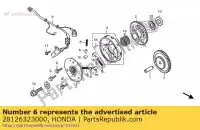 28126323000, Honda, Capuchon, rouleau d'embrayage de départ honda rvf  r vfr riii vtr rii vfr400r3 rvf400r vtr250 400 250 , Nouveau