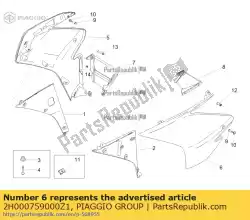 Tutaj możesz zamówić lh lat. Fairing od Piaggio Group , z numerem części 2H000759000Z1: