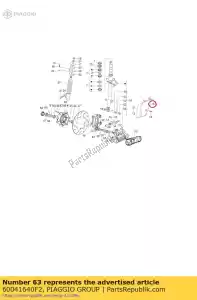 Piaggio Group 60041640F2 neumático - Lado inferior