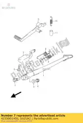 Ici, vous pouvez commander le bracket comp, pr auprès de Suzuki , avec le numéro de pièce 4233001H00:
