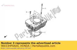 Aqui você pode pedir o parafuso, pino, 10x85 em Honda , com o número da peça 90033HP0A00: