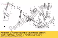 50301KEM900, Honda, course, direction balle supérieure honda scv lead  scv100f 100 , Nouveau