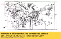 16015MK2014, Honda, set da camera, galleggiante honda xr  r xr600r 600 , Nuovo