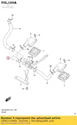 Qui puoi ordinare tubo flessibile, 2a aria va da Suzuki , con numero parte 1846115H00: