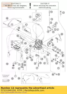 ktm 57331046100 albero motore cpl. 06 - Il fondo