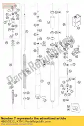 Here you can order the outer tube from KTM, with part number 48600222: