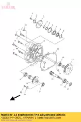 Tutaj możesz zamówić pier? Cie? Zabezpieczaj? Cy od Yamaha , z numerem części 43DE57440000: