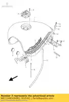 6811148E40HM2, Suzuki, emblème vz800 / k2 suzuki vz 800 2002 2003, Nouveau