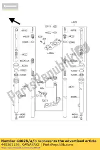 Kawasaki 440261156 forcella a molla, std - Il fondo