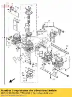 4RB149020000, Yamaha, carburateur 2 yamaha xjr 1200, Nieuw