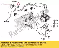 11152KS4003, Honda, braçadeira, tubo honda  cb cbf cbr cn crf gl nc nsa nt st trx vt vtx xr 50 70 90 250 300 500 600 650 700 750 1000 1100 1300 1800 1994 1997 1998 1999 2000 2001 2002 2003 2004 2005 2006 2007 2008 2009 2010 2011 2012 2013 2014 2017 2018 2019 2020, Novo