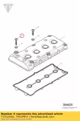 Tutaj możesz zamówić ? Ruba narz? Dziowa skt hd shld m6x42,5 od Triumph , z numerem części T3332066: