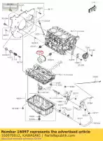 160970012, Kawasaki, 01 filtro-conjunto-aceite kawasaki kaf1000 mule prodx eps diesel prodxt 1000 , Nuevo