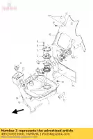 4B5244910000, Yamaha, staffa, pompa del carburante yamaha xp yp 400 500 2005 2006 2007 2008 2009 2010 2011, Nuovo