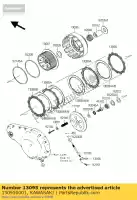 130950001, Kawasaki, housing-comp-clutch kawasaki vn classic h  a g vulcan lt j limited d e f vn2000 2000 , New