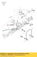 T2020294, Triumph, set pistone m.cil 15.875 triumph rocket iii touring rocket iii, classic & roadster sprint gt sprint st 208167 > thunderbird thunderbird commander thunderbird lt thunderbird storm tiger 1050 tiger sport 1050 1215 1600 1700 2300 2005 2006 2007 2008 2009 2010 2011 2012 2013 2, Nuovo