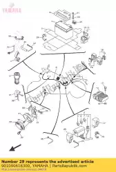 Here you can order the bolt from Yamaha, with part number 901090618300: