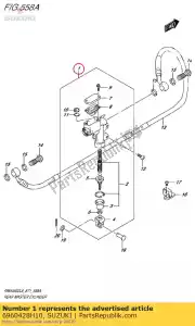 Suzuki 6960428H10 cylinder assy,r - Bottom side