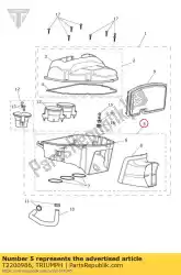 Here you can order the airbox assy lower from Triumph, with part number T2200986: