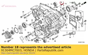 honda 91304MC7003 oring b, 6.8x2.5 (arai) - Onderkant