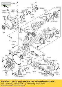 Kawasaki 110121648 casquette - La partie au fond