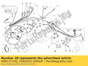 Piaggio Group AP8127346 bezpiecznik 3a - Dół