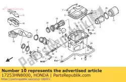 Aquí puede pedir tubo de aire / conn. De Honda , con el número de pieza 17253HN8000: