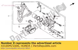 Aquí puede pedir no hay descripción disponible en este momento de Honda , con el número de pieza 43100MZ1006: