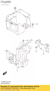 suzuki 4743140H00 uchwyt, elektryczny - Dół