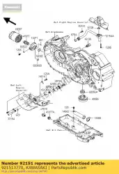 Here you can order the bolt,socket,6x16 from Kawasaki, with part number 921513770: