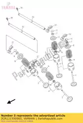 Qui puoi ordinare molla 1 da Yamaha , con numero parte 2CR121300900: