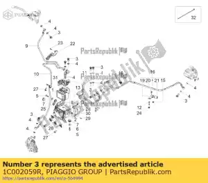 Piaggio Group 1C002059R specjalna ?ruba - Dół