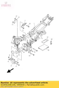 yamaha 51DF8199E100 o / m ybr125ed - Il fondo