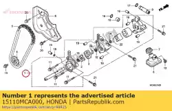 Here you can order the pump assy., oil from Honda, with part number 15110MCA000: