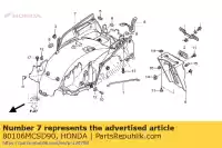 80106MCSD90, Honda, garde-boue b, rr. honda st pan european a  st1300 st1300a 1300 , Nouveau