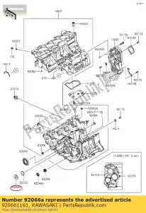 kawasaki 920661161 wtyczka 25x8 zx900-a1 - Dół