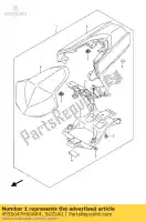 4555047H00AR4, Suzuki, doos, zitstaart suzuki gsx r1000 r1000a 1000 , Nieuw