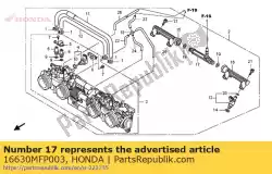 Qui puoi ordinare t-giunto, carburante da Honda , con numero parte 16630MFP003: