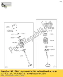 Qui puoi ordinare spessore, t = 1. 700 zx600-m1h da Kawasaki , con numero parte 921800124: