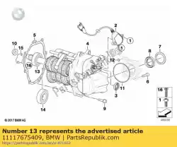 Aqui você pode pedir o rolamento de rolos - 33x48x15 em BMW , com o número da peça 11117675409: