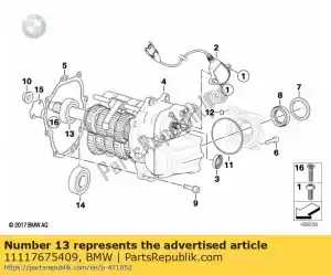 bmw 11117675409 rolamento de rolos - 33x48x15 - Lado inferior