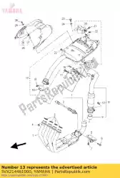 Aquí puede pedir quedarse, silenciador 2 de Yamaha , con el número de pieza 5VX214461000: