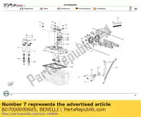 B07000000605, Benelli, Sluitring 6mm benelli euro 3 euro 4 euro 5 0 50 125 502 752 800 2008 2010 2011 2017 2018 2019 2020 2021 2022 2023, Nieuw