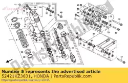 Ici, vous pouvez commander le aucune description disponible pour le moment auprès de Honda , avec le numéro de pièce 52421KZ3631: